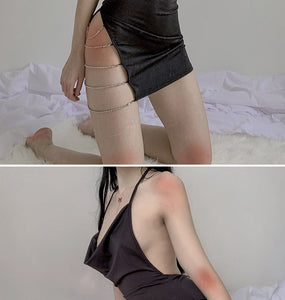 Sexy Side-Slit Dress
